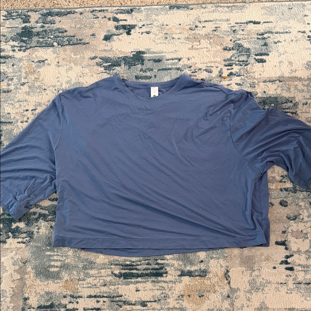 Lululemon Women's light Blue Top